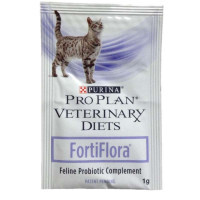 Pro Plan Veterinary Diets (Про План Ветеринари Диетс) FortiFlora Feline - Кормовая добавка с пробиотиком для котов и котят (30х1 г)