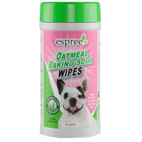 Espree (Еспрі) Oatmeal Baking Soda Wipes - Вологі серветки для собак з харчовою содою і протеїнами вівса (50 шт./уп.) в E-ZOO