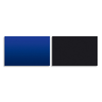 Ferplast (Ферпласт) Aquarium background - Двусторонний аквариумный фон однотонный (черный / синий) (120х50 см) в E-ZOO