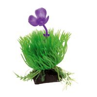 Ferplast (Ферпласт) Plastic plant Acorus - Пластикова декоративна рослина для акваріума (3,5х2х10 см) в E-ZOO