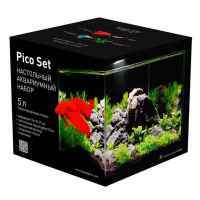 Collar (Коллар) Аqualighter Pico Set (5 л) - Настольный аквариумный набор для креветок, петушков и других мелких видов рыб (5 л) в E-ZOO