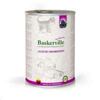 Baskerville (Баскервиль) Lachs Mit Brombeeren - Консервированный корм супер-премиум класса с лососем и ежевикой для котят всех пород (400 г)