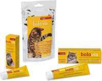 Candioli (Кандиоли) Bolo Via - Добавка для растворения и удаления волосяных комочков у кошек и котов (25 г / паста) в E-ZOO