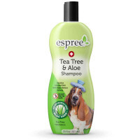 Espree (Еспрі) Tea Tree & Aloe Shampoo - Шампунь з маслом чайного дерева і алое вера, при сухості шкіри для собак (591 мл) в E-ZOO