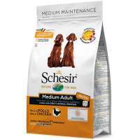 Schesir (Шезир) Dog Medium Adult Chicken - Сухой монопротеиновый корм с курицей для взрослых собак средних пород (12 кг)