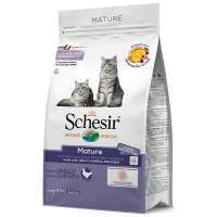 Schesir (Шезір) Cat Mature - Сухий монопротеїновий корм з куркою для літніх котів (1,5 кг) в E-ZOO