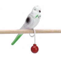 Pet Pro (Пет Про) Попугай на кольце - Игрушка для птиц (3х11,5х9,5 см) в E-ZOO