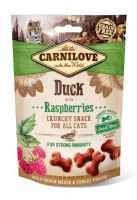 Carnilove (Карнілав) Cat Crunchy Snack Duck with Raspberries - Ласощі з качкою і малиною для підтримки імунітету котів і кішок всіх порід (50 г) в E-ZOO