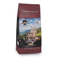 Landor (Ландор) Sterilized&Light Cat Rabbit&Rice - Сухой корм с кроликом и рисом для стерилизованных котов и кошек с лишним весом (400 г)