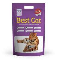 Best Cat (Бест Кэт) Purple Lawender - Наполнитель силикагелевый для кошачьего туалета (7,2 л)