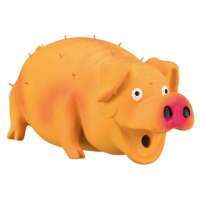 Trixie (Трикси) Bristle Pig - Игрушка Свинка со щетиной для собак, с пищалкой (10 см) в E-ZOO