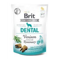Brit Care (Брит Кеа) Dog Functional Snack Dental – Функциональное лакомство для защиты зубов и дёсен с олениной и розмарином для взрослых собак всех пород (150 г) в E-ZOO