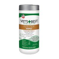VET`S BEST (Ветс Бест) Flea&Tick Wipes - Влажные салфетки от насекомых для собак и котов (50 шт./уп.)