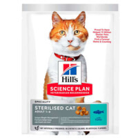 Hill's (Хиллс) Science Plan Sterilised Cat Adult 1-6 with Tuna - Сухой корм с тунцом для стерилизованных котов и кошек (300 г) в E-ZOO