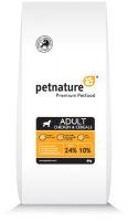 PetNature (ПэтНейче) ADULT CHICKEN & CEREALS - Сухой корм с курицей для взрослых собак всех пород (15 кг) в E-ZOO