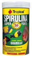 Tropical (Тропикал) Super Spirulina Forte Granulat - Растительный гранулированный корм с содержанием 36% спирулины (550 г) в E-ZOO