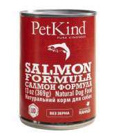 PetKind (ПетКайнд) Salmon Formula - Консервированный корм с лососем и сельдью для собак всех пород и возрастов (паштет) (369 г)