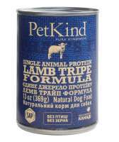 PetKind (ПетКайнд) Lamb Tripe Single Animal Protein Formula - Консервированный корм с ягненком и рубцом для собак всех пород и возрастов (паштет) (369 г)