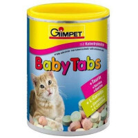 GimCat (ДжимКэт) Baby Tabs - Витамины с фруктами, морскими водорослями, таурином и L-карнитином для котят - Фото 2