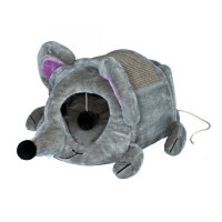 Trixie (Трикси) Lukas Cuddly Cave - Плюшевый домик-лежак с когтеточкой для кошек (35х33х65 см)