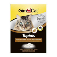 GimCat (ДжимКэт) Topinis - Витаминные мышки с кроликом для улучшения пищеварения для котов и кошек - Фото 2