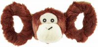 Jolly Pets (Джоллі Петс) TUG-A-MAL Monkey Dog Toy - Іграшка-пискавка Мавпочка для перетягування (14х45х18 см) в E-ZOO