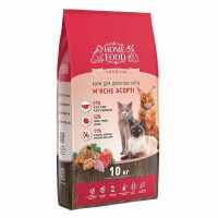 Home Food (Хоум Фуд) Повнораціонний сухий корм М'ясне Асорті для дорослих котів всіх порід (10 кг) в E-ZOO