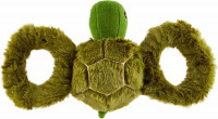 Jolly Pets (Джолли Пэтс) TUG-A-MAL Turtle Dog Toy - Игрушка-пищалка Черепаха для перетягивания (16х36х8 см)