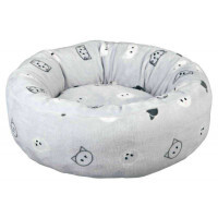 Trixie (Трикси) Mimi Bed - Мягкий лежак с мордочками для собак мелких пород и кошек (50 см) в E-ZOO