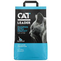 Cat Leader (Кэт Лидер) - Наполнитель ультра-комкующийся натуральный для кошачьих туалетов