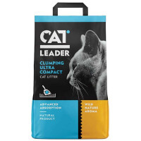 Cat Leader (Кэт Лидер) WILD NATURE - Наполнитель натуральный ультра-комкующийся для кошачьих туалетов