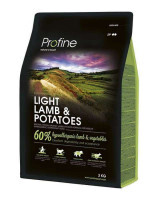 Profine (Профайн) Light Lamb&Potatoes - Сухой гипоаллергенный корм для контроля веса собак с ягненком и картофелем - Фото 2