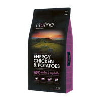Profine Energy Chicken & Potatoes - Сухий корм для собак з підвищеною активністю з куркою і картоплею (15 кг) в E-ZOO фото №1 Profine Energy Chicken & Potatoes - Сухий корм для собак з підвищеною активністю з куркою і картоплею (15 кг) в E-ZOO