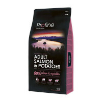 Profine (Профайн) Adult Salmon & Potatoes - Сухий гіпоалергенний корм для дорослих собак з лососем і картоплею (15 кг) в E-ZOO