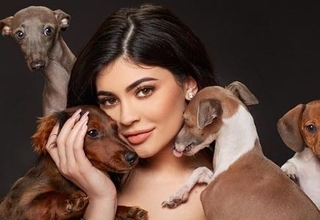 Кайли Дженнер и ее собаки