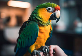 Большие попугаи – стоит ли заводить дома умника с характером?